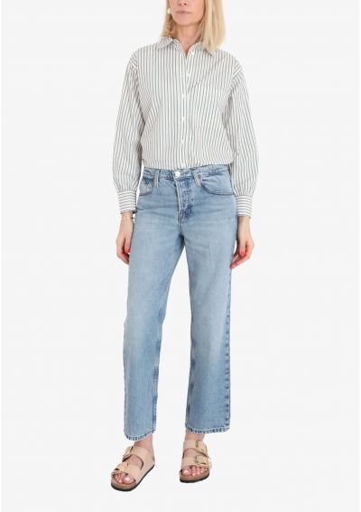 Frame The Slouchy Straight Divine jeansy
