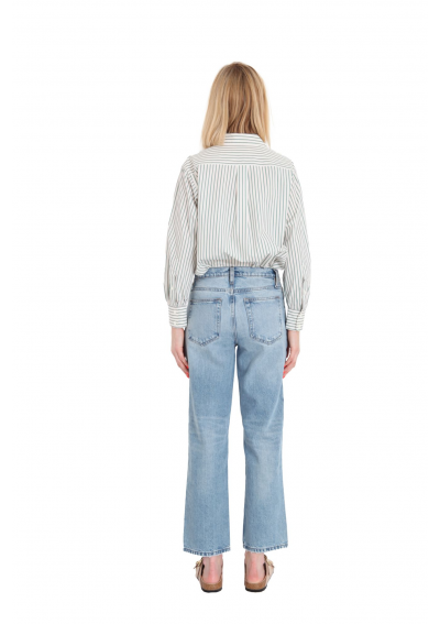 Frame The Slouchy Straight Divine jeansy