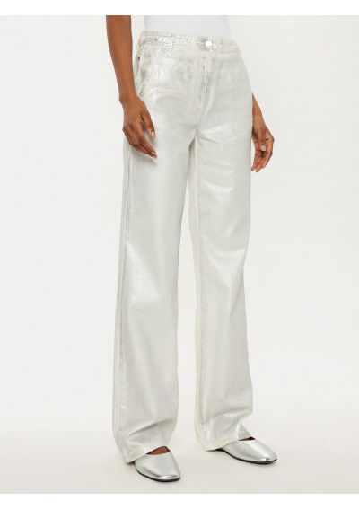 MAX&amp;Co. Jeansy Basilio 2516131021200 Srebrny Wide Leg