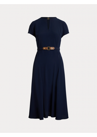 LAUREN RALPH LAUREN Sukienka koktajlowa 200973369001 Granatowy Regular Fit