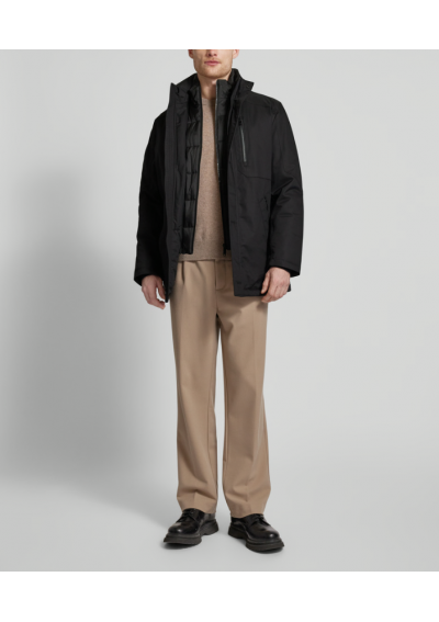 bugatti Kurtka ze stójką model ‘Rainseries’ - czarny