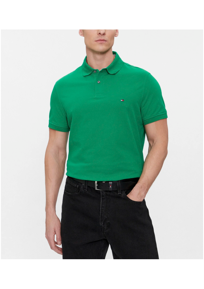 Tommy Hilfiger Polo 1985 Regular Polo MW0MW17770 Zielony Regular Fit