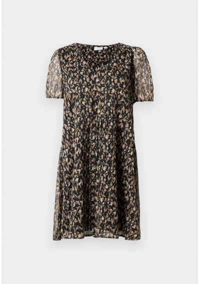 VILA VIFALIA KRÓTKA SUKIENKA Z DEKOLTEM W SZPIC - Sukienka dzienna