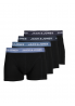 Jack i Jones Bokserki męskie czarne, 4 sztuki