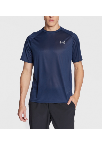 Under Armour Koszulka techniczna Ua Tech 2.0 1326413 Granatowy Loose Fit