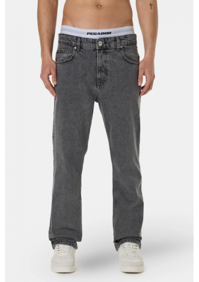Pegador Baures Straight Jeans Washed Grey