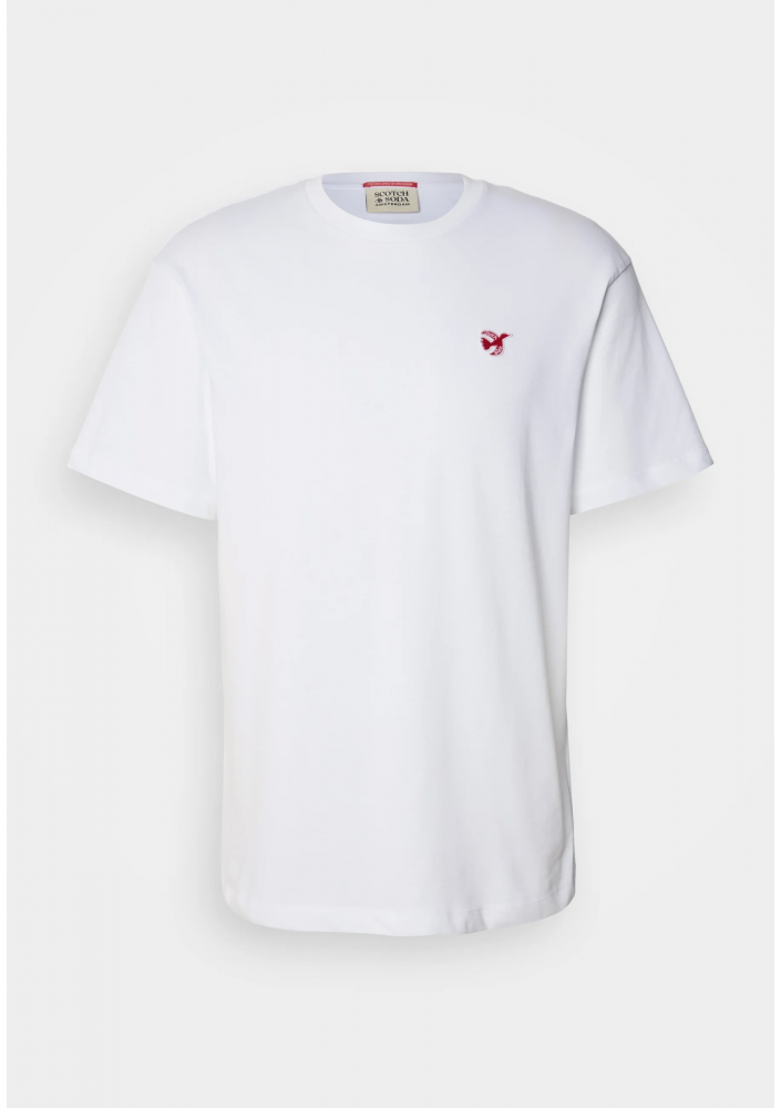 Scotch & Soda CORE THE FREE SPIRIT PEACE BIRD - Basic T-shirt