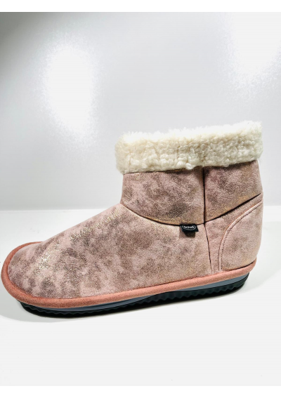 Scholl Lili Ankle Ocieplane botki domowe