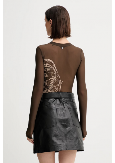 Guess body PENELOPE kolor zielony W5YP06 KCZC2