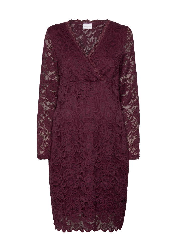 Mamalicious MLMIVANA TESS LS JRS ABK DRESS 2F - Sukienka wieczorowa