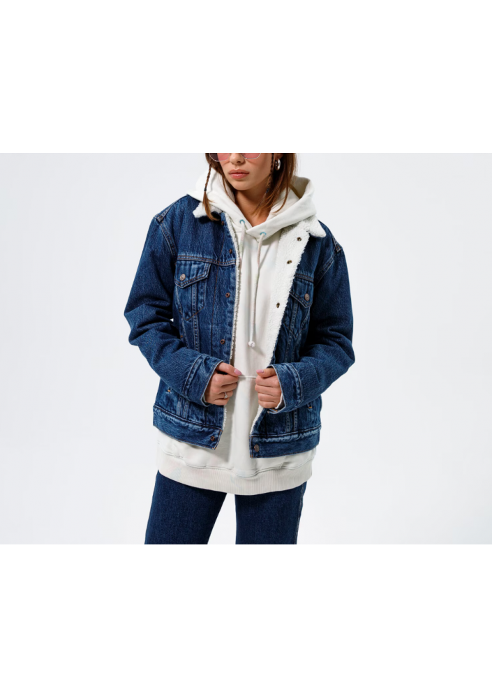LEVI'S KURTKA ZIMOWA EX BF SHERPA TRUCKER