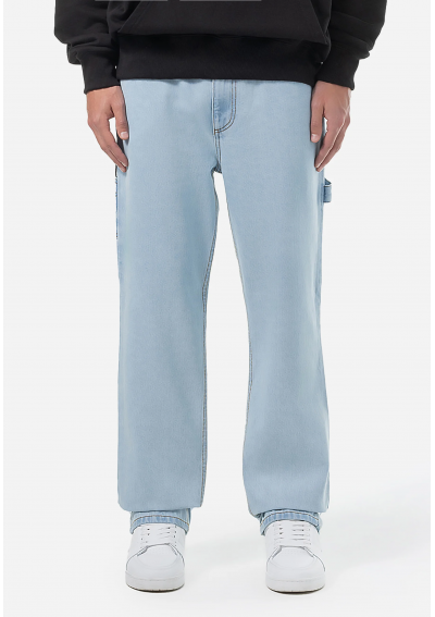 Pegador DRATO WORKWEAR - Baggy Jeans - sprany zimny błękit