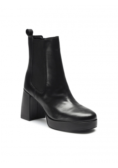 Guess Botki Wiley FL7WLY LEA10 Czarny