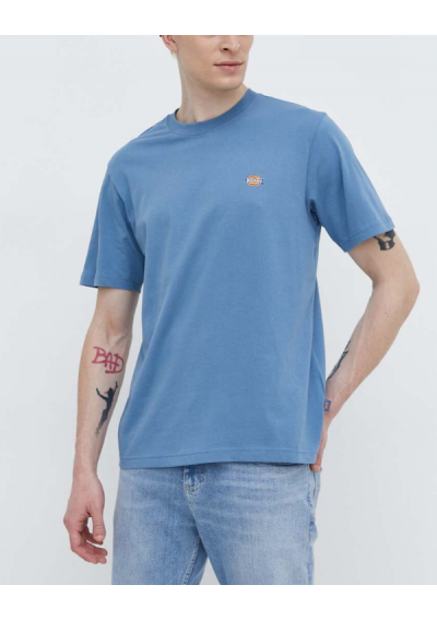 Dickies t-shirt bawełniany męski kolor niebieski z nadrukiem