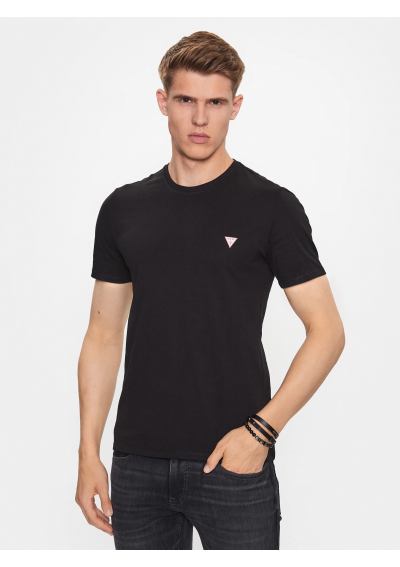 Guess t-shirt męski kolor granatowy