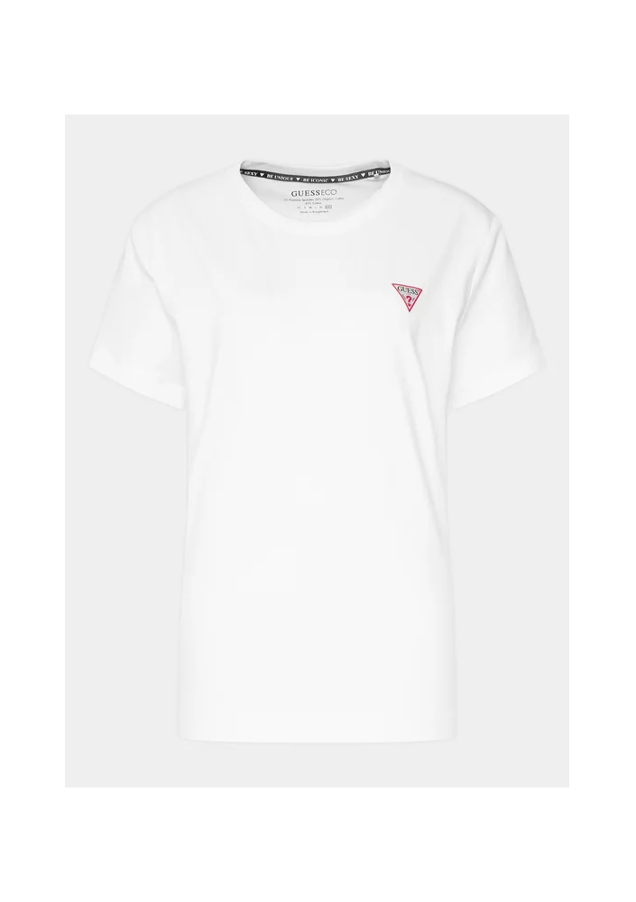 Guess t-shirt damski kolor biały W2YI44 J1314