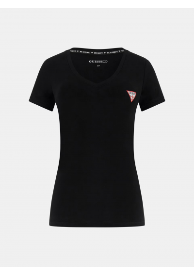 Guess t-shirt damski kolor czarny W2YI45 J1314