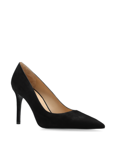 Stuart Weitzman CZARNY Szpilki `Stuart Power`