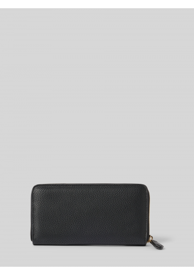 VALENTINO BAGS Portfel z aplikacją z logo - czarny