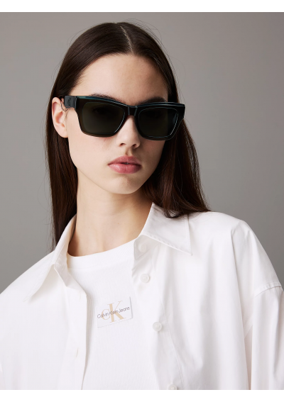 Calvin Klein ‌prostokątne okulary przeciwsłoneczne CKJ24609S