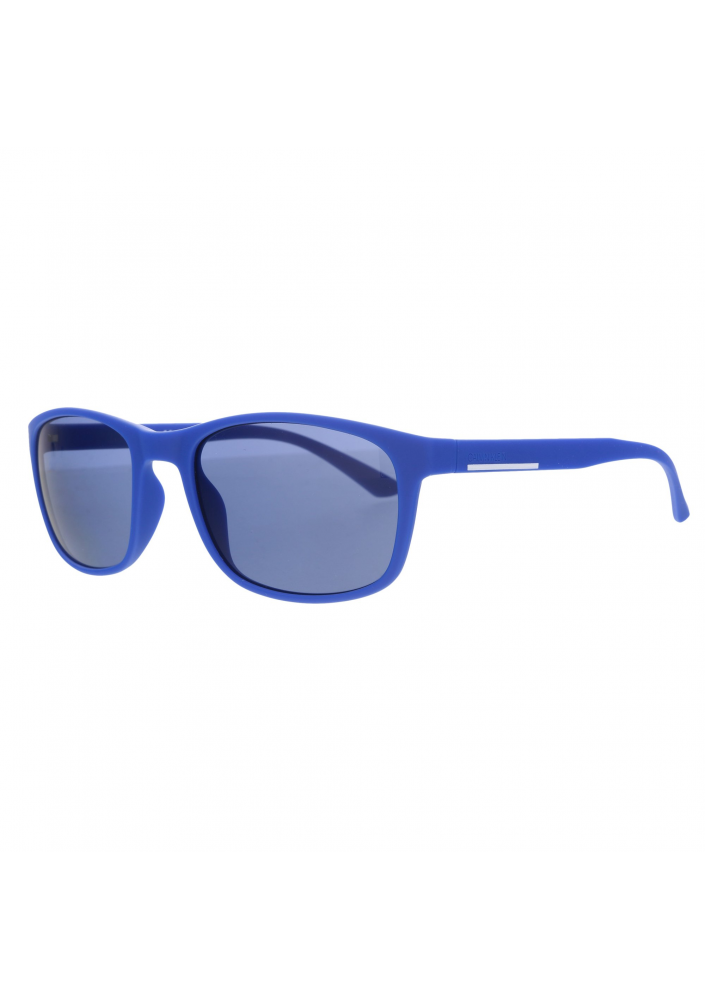 Calvin Klein CK20544S 45092 Matte Cobalt Rectangle Okulary przeciwsłoneczne dla mężczyzn