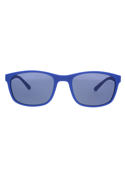 Calvin Klein CK20544S 45092 Matte Cobalt Rectangle Okulary przeciwsłoneczne dla mężczyzn