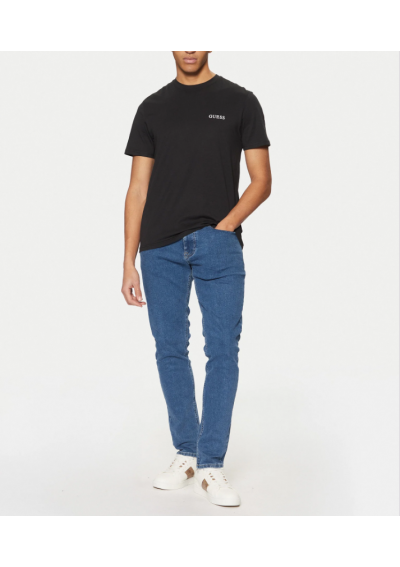 Guess T-Shirt U4BM03 KCAM1 Czarny Regular Fit