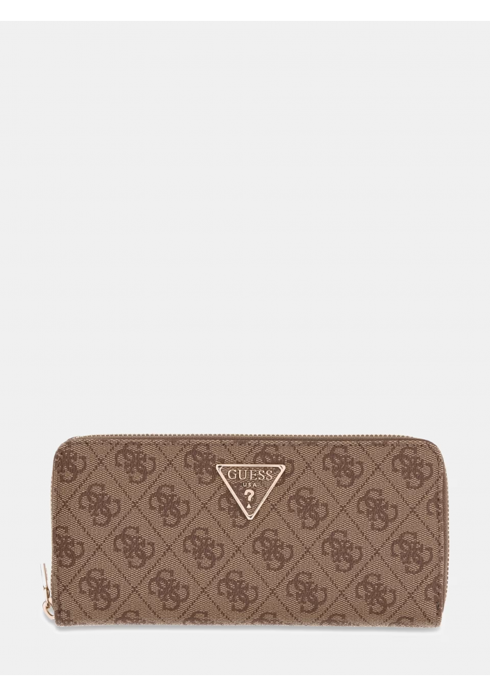 GUESS Maxi portfel z logo 4G linia Laurel