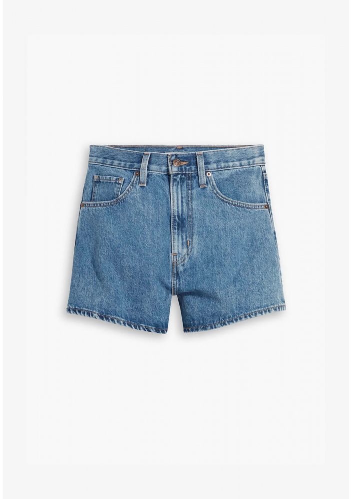 Levi's® HIGH WAIST MOM SHORT - Szorty jeansowe