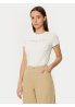 Tommy Jeans t-shirt bawełniany damski kolor biały DW0DW18398