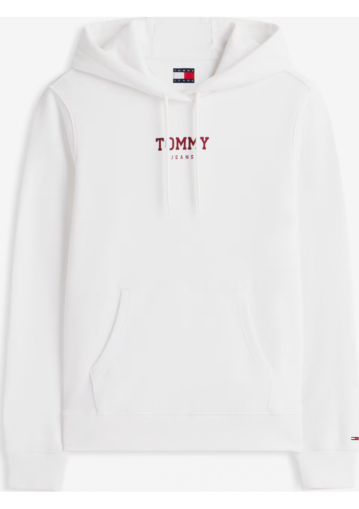 Tommy Jeans Bluzka sportowa 'ESS' w kolorze Białym DW0DW21921