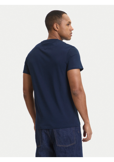 Tommy Jeans T-Shirt DM0DM22538 Granatowy Slim Fit