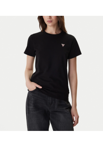 Guess Jeans T-Shirt W4YI10 J1314 Czarny Regular Fit