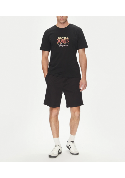 Jack &amp; Jones Szorty materiałowe Jaiden 12274983 Czarny Relaxed Fit