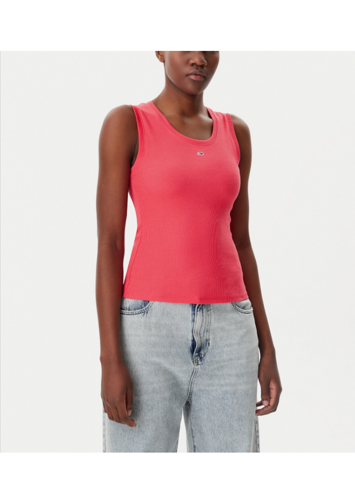 Tommy Jeans Top Essential DW0DW20673 Slim Fit