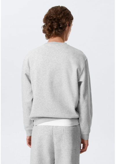 Weekday - Bluza szara klasyczna
