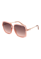 Guess Sunglasses GF6131 72T 56 Kwadratowe okulary przeciwsłoneczne