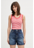 Tommy Jeans top damski bawełniany DW0DW20673