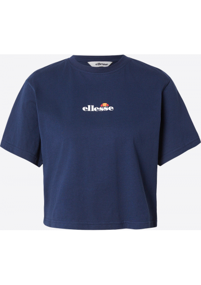 ellesse Silinto 2 skrócona koszulka w kolorze granatowym