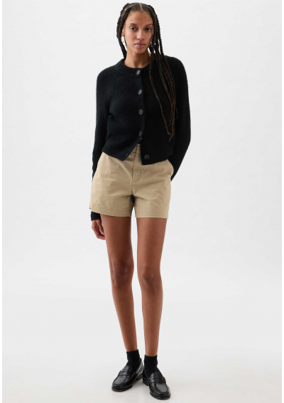 GAP Szorty Downtown Khaki o średnim stanie