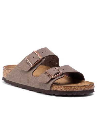 Birkenstock Klapki Arizona Birko-Flor 0151183 Brązowy