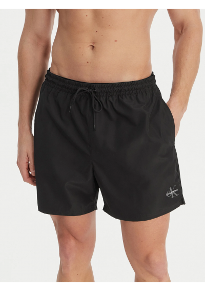 Calvin Klein Swimwear Szorty kąpielowe LV00N61045 Czarny Regular Fit