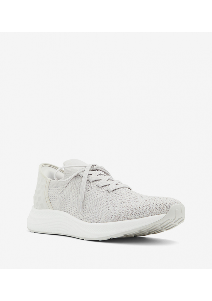 Aldo QUARK Dzianinowe buty sznurowane damskie szary