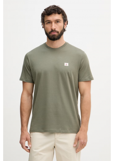 Calvin Klein Jeans T-Shirt LV04RC272G Zielony ciemny Regular Fit
