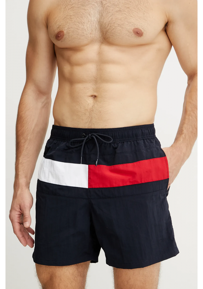 Tommy Hilfiger szorty kąpielowe kolor granatowy UM0UM03474