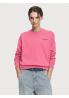 Tommy Jeans Bluza Ess Logo DW0DW22829 Pink Daisy Regular Fit