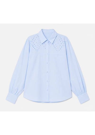 Bluzka damska JDY – cashmere blue – 100% bawełna