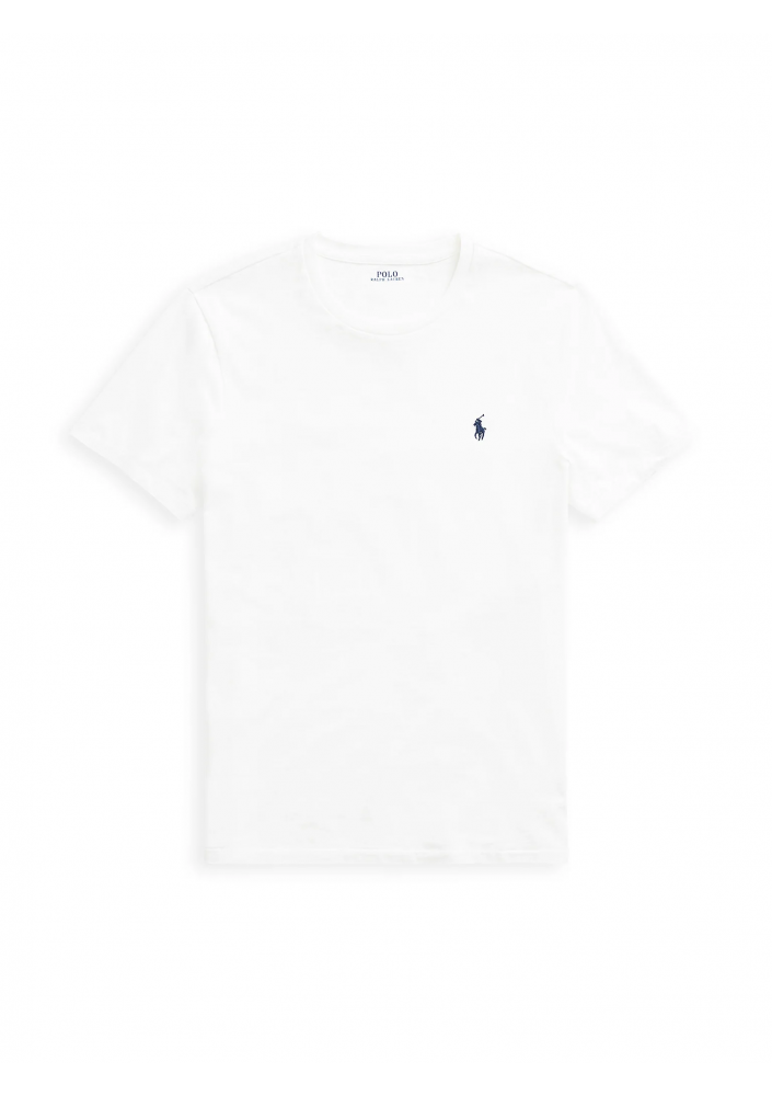 Polo Ralph Lauren T-Shirt 710680785 Biały Custom Slim Fit
