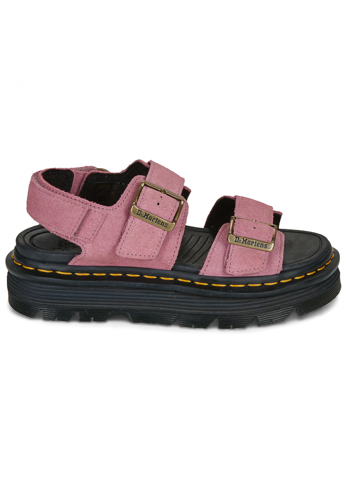 Dr.Martens ZebZag Sandal Dusty Rose EH Suede Różowy