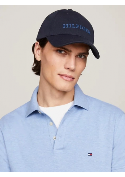 Tommy Hilfiger AM0AM12591-DW6 Czapka z daszkiem męska One Size Granatowa